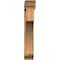 Ekena Millwork Westlake Traditional Rough Sawn Bracket w/ Offset Brace, Western Red Cedar, 8"W x 42"D x 48"H BKT0806X42X48WTL01RWR - alternate 4